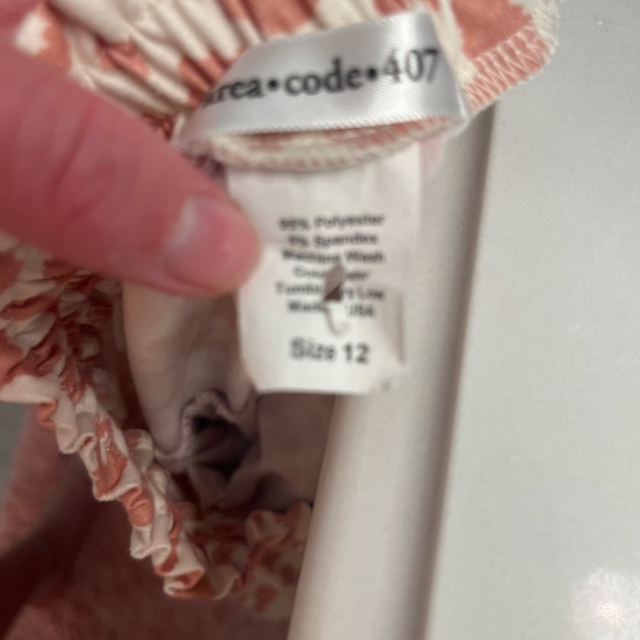 Girls cheetah print skirt by area code 407 - Picture 2 of 2